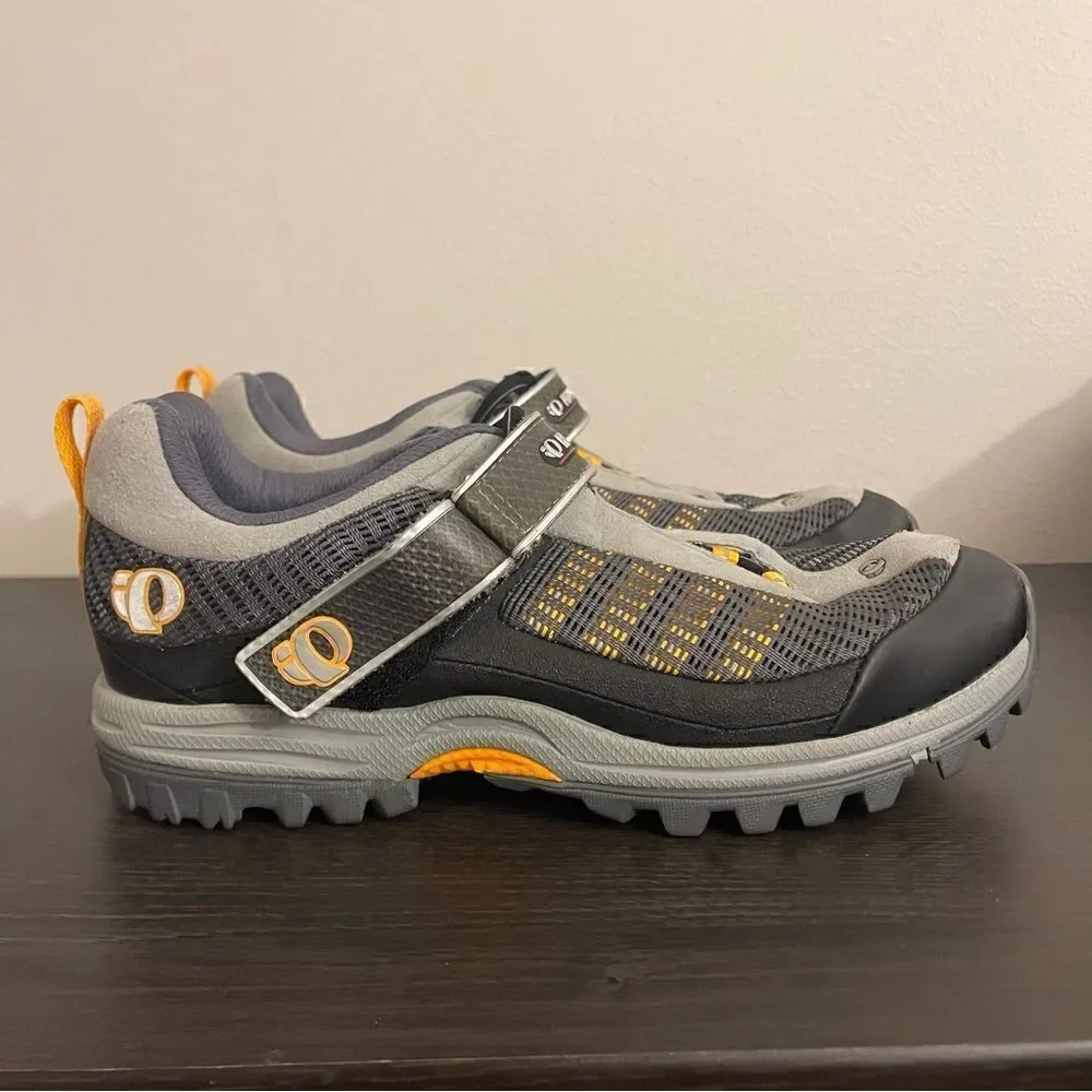 Pearl Izumi X-Alp Low 5742 Gray Orange Women's Cycling Shoes Size 41
